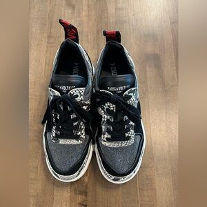 Zadig & Voltaire Python Luxe Trainers